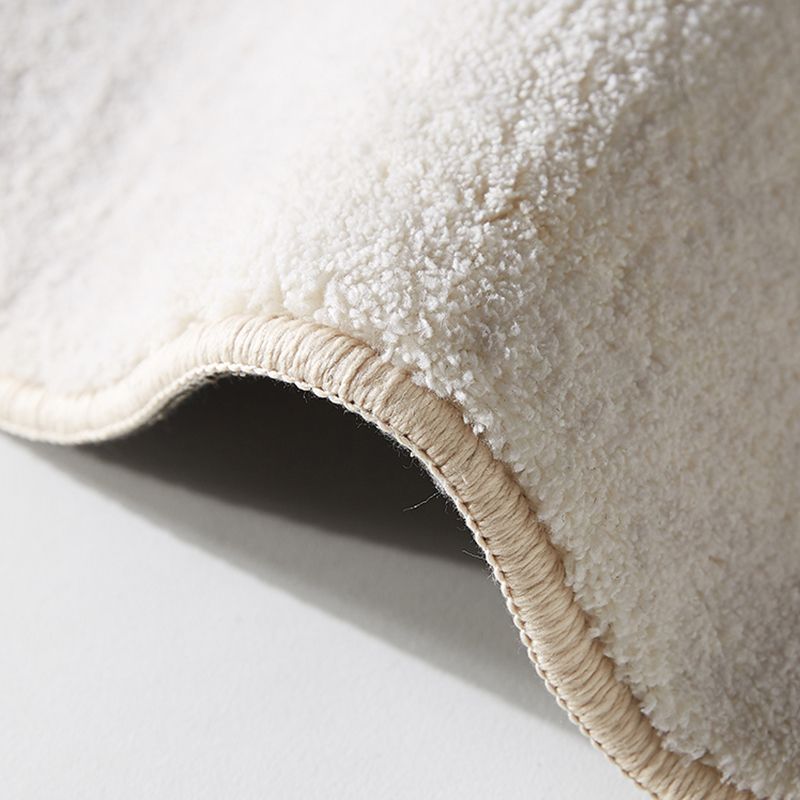 Artistic Round Carpet Modern Washable Indoor Rug Polyster Anti-Slip Area Carpet for Living Room