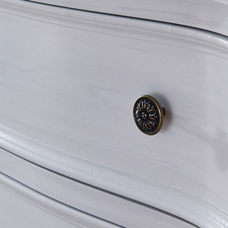 18.72-inch Width Traditional Storage Chest Solid Wood Dresser with 6 Drawers