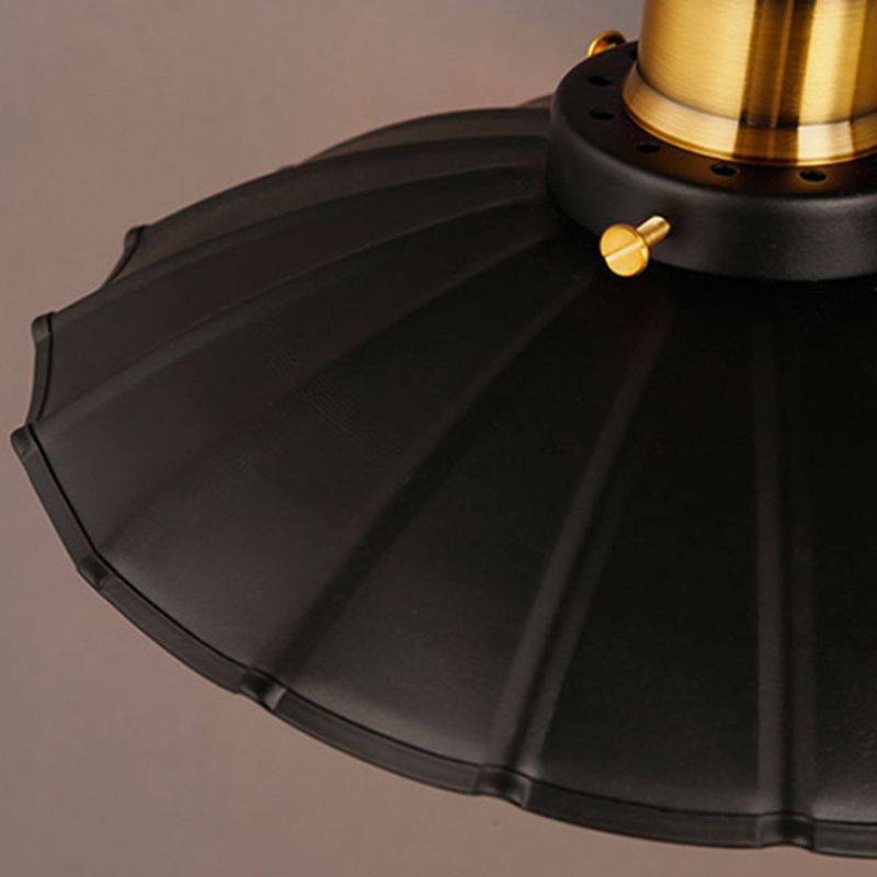 Postmodern Wall Light Fixture with Metal Shade for Sitting Room