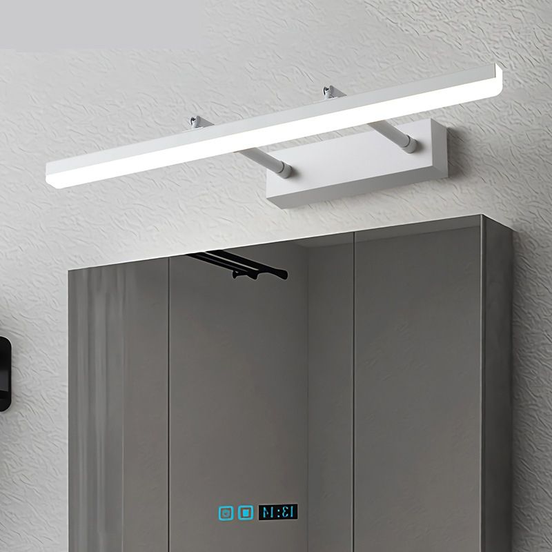 Accesorio de lámparas de espejo LED de estilo moderno nórdico Smart Smart ajustable Mirror de luz para baño