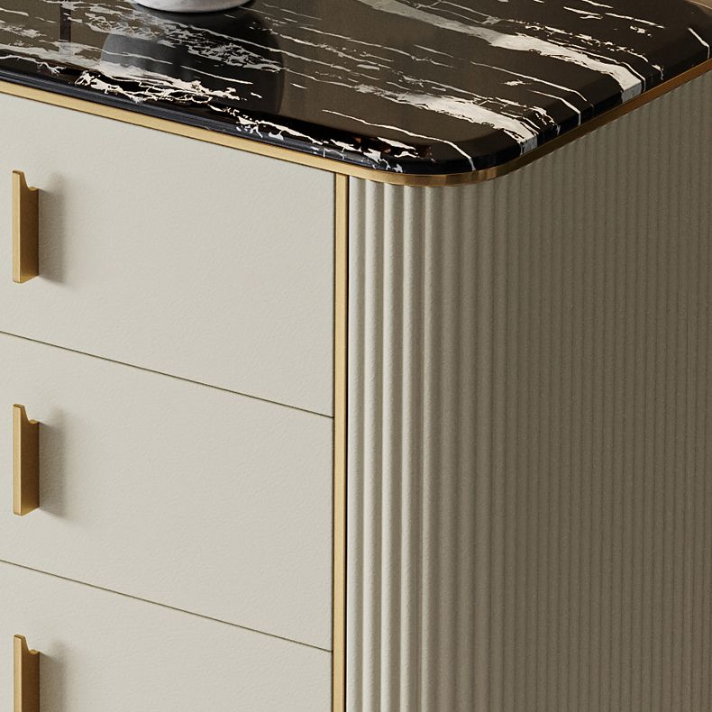 Classic Glam Storage Chest Dresser 5/4/6 Drawers Storage Chest , 17.55 Inch Width