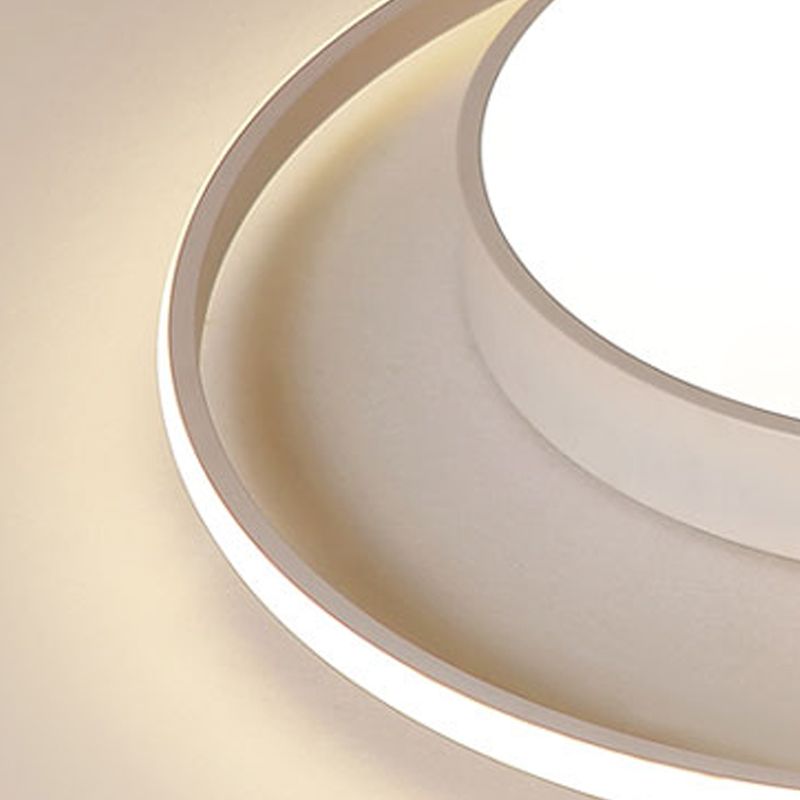 Nordic Simple Ceiling Light Circle LED Flush Mount Lighting für Schlafzimmer