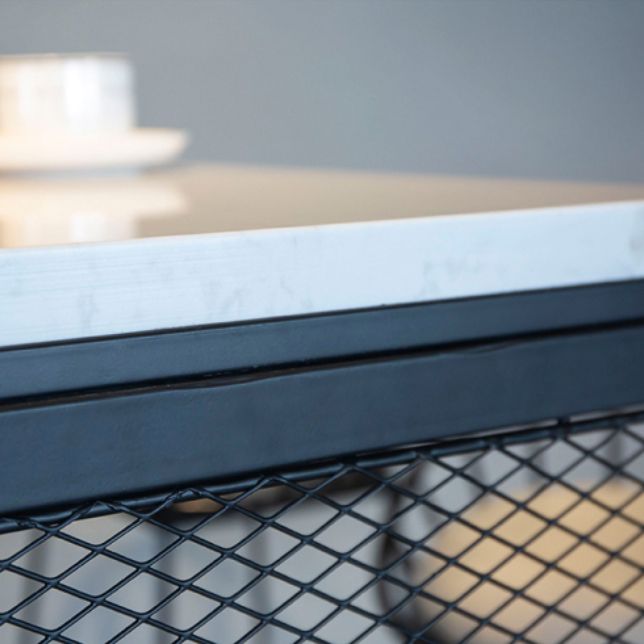 Indoor Rectangle Bar Pub Table Set 1/2/3/5 Pieces with Storage Metal Pub Set