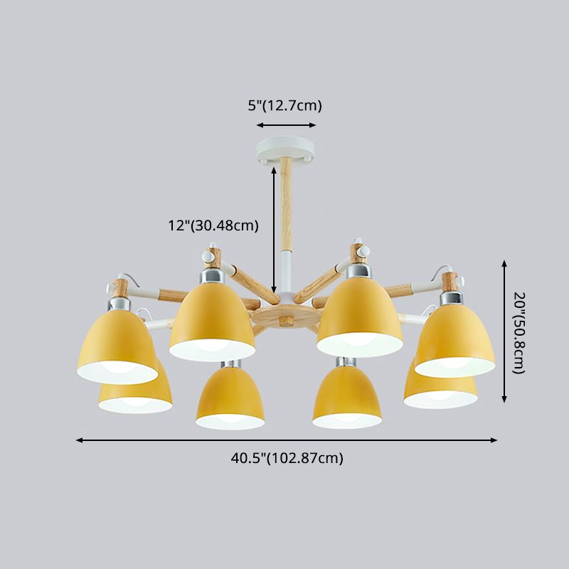 Contemporary Stained Glass Ceiling Pendant Light Sputnik Hanging Pendant Light for Living Room