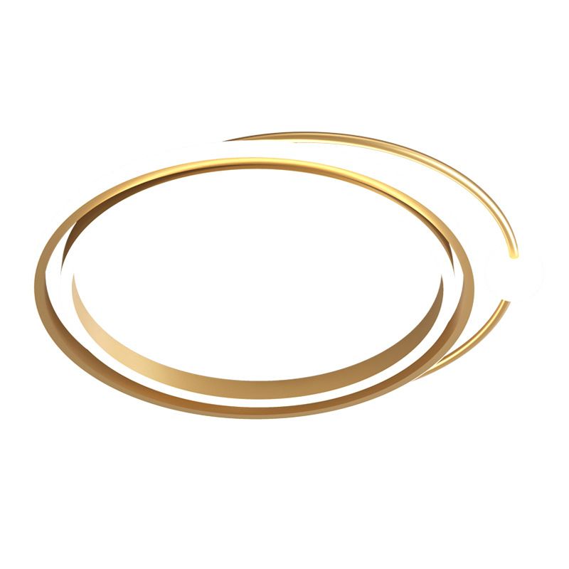 2,3-inch ultradunne cirkels LED-plafondlamp Hedendaags minimalisme Aluminium verlichtingsarmatuur voor slaapkamer