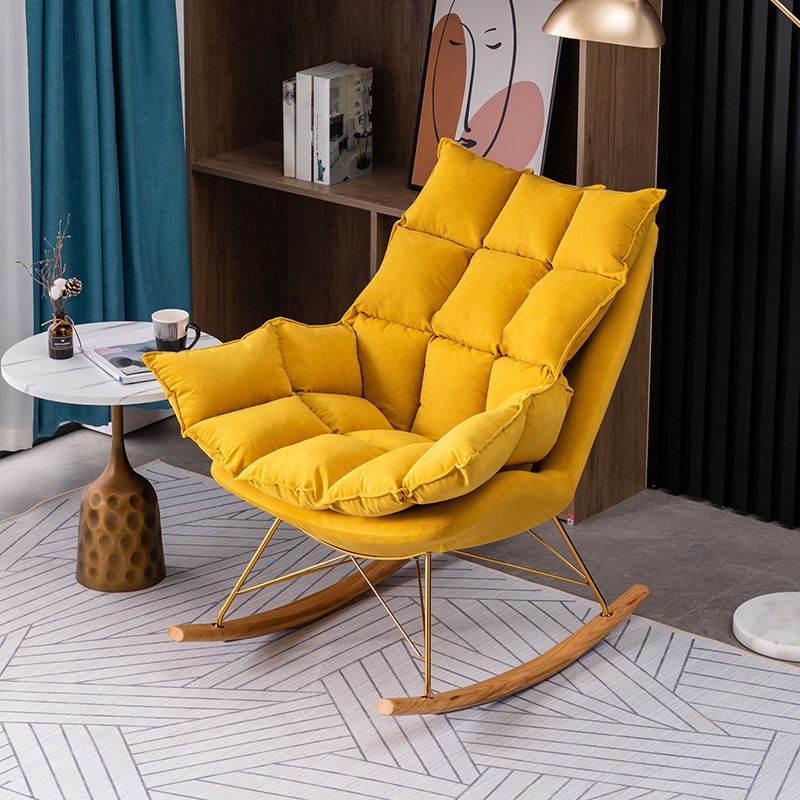Light Luxury Modern Home Lazy Sofa Chair Leisure Chaise Rocking Chair