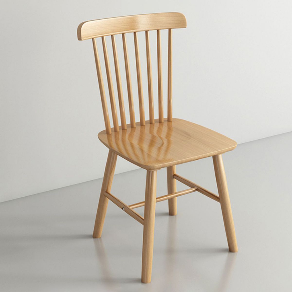 Modern Rectangle Shape Khaki Dining Set Solid Wood Standard Dining Set for Kitchen