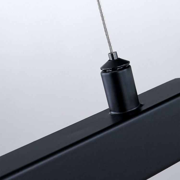 Simple Modern Light Luxury Style LED Hanging Island Pendant Light for Dining Room Office