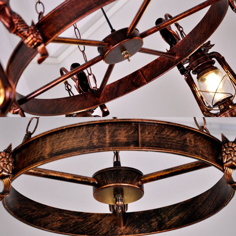 Accesorio de techo industrial Bar de colgante múltiple de luz múltiple luz de restaurante Light