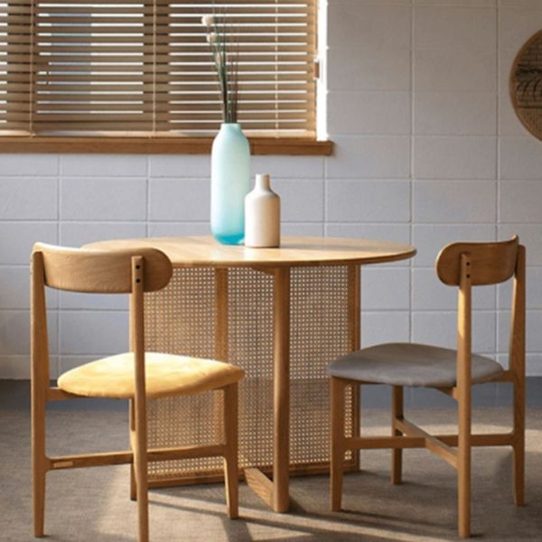 Solid Wood Dinette Table Contemporary Style Home Kitchen Dinner Furniture