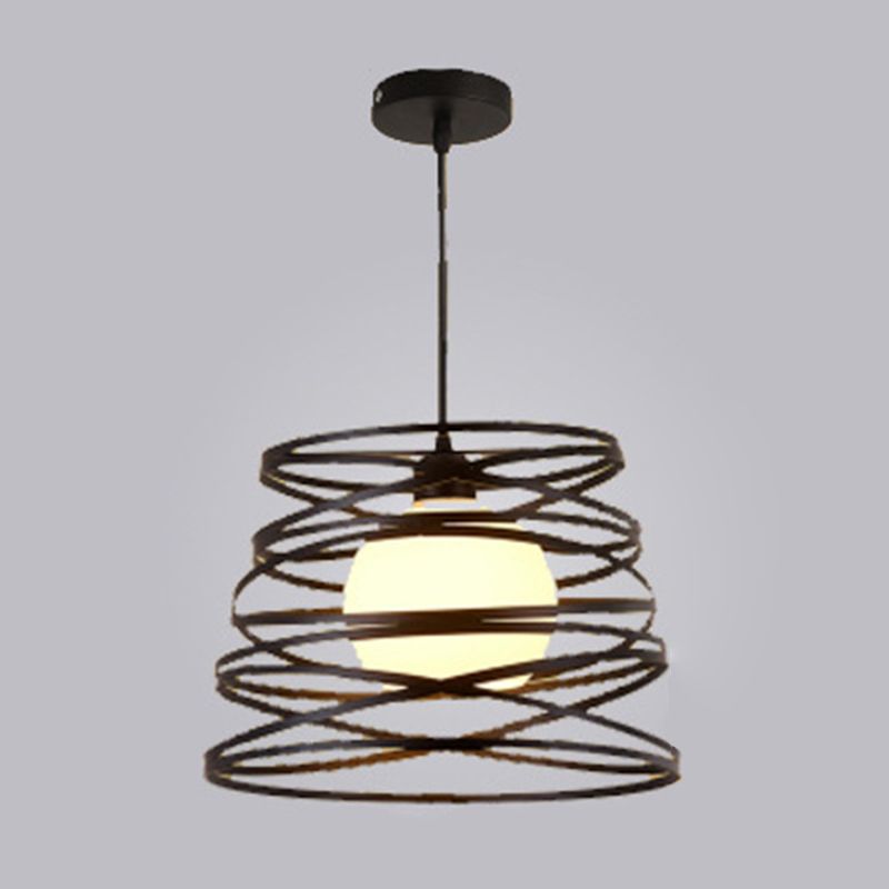 Accesorio de iluminación colgante de metal de cono estilo contemporáneo de luz colgante para comedor