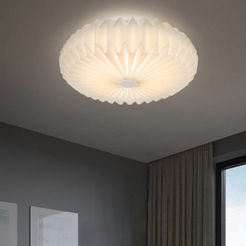 Flower Flush Mount Ceiling Light Contemporary Acrylic Ceiling Mount Light Fixture for Bedroom