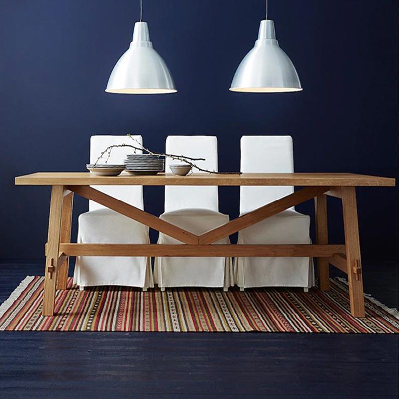 Simplicity Style Dining Table Solid Wood Table for Home and Kitchen