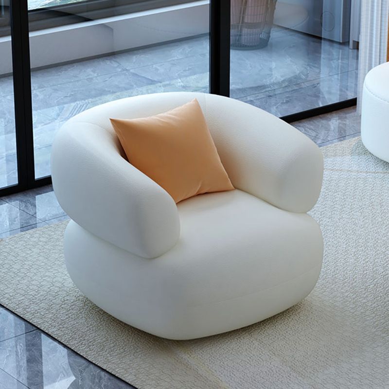 White Sectionals Stain-Resistant Sectional Sofa for Living Room