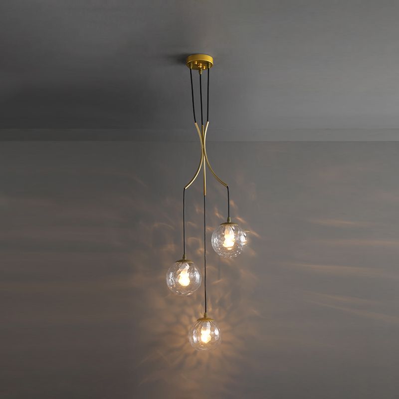 Kugelförmige Formglasanhänger Lichter Moderne Stil einzelne hängende Lampen