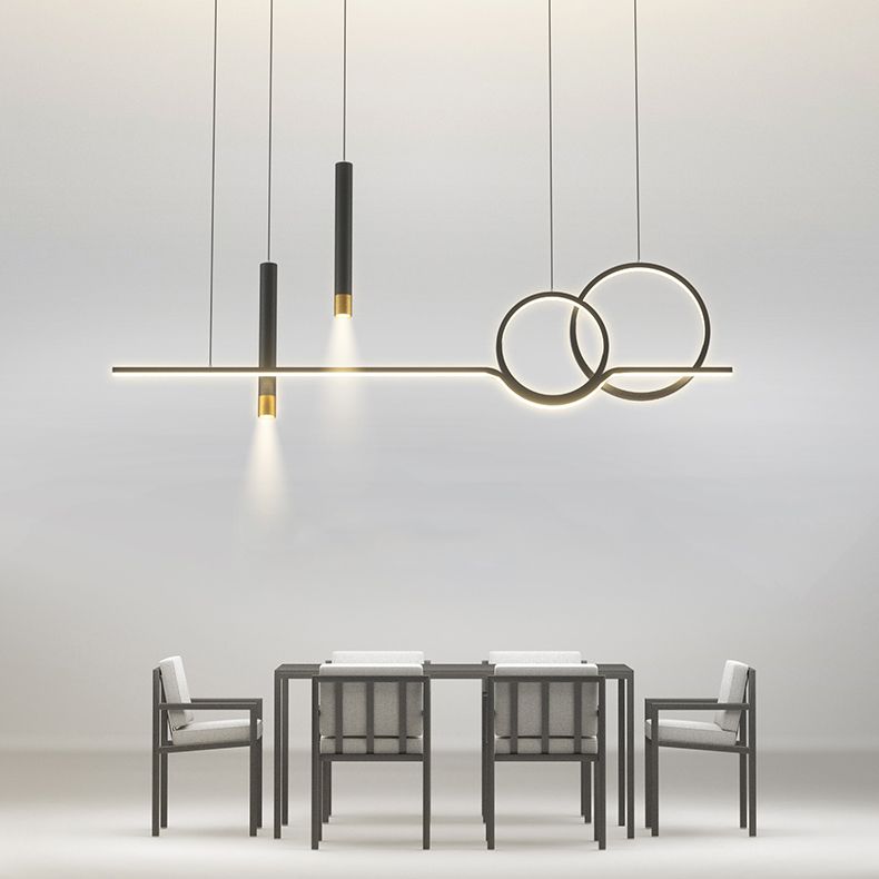 Geometric Island Pendant Lights Contemporary Kitchen Pendant Lights Metal Chandelier