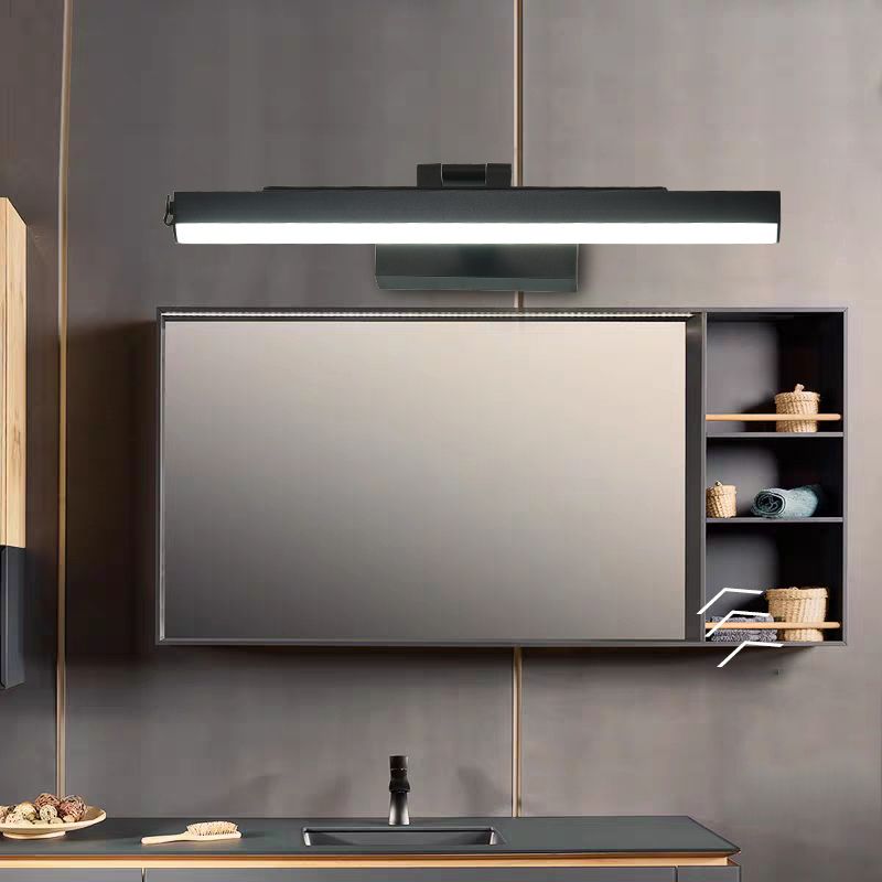 Lampes murales linéaires de style moderne en métal 1 Éclairage mural clair idées d'éclairage