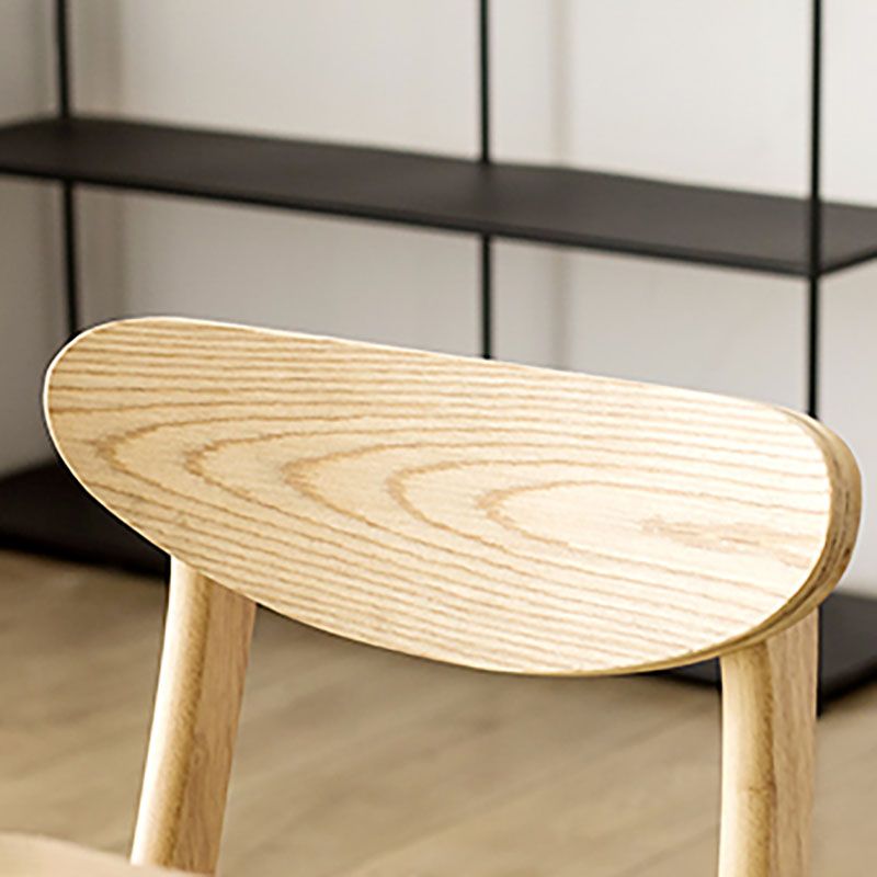 Sedia da sala da pranzo aperta moderna imbottitura.