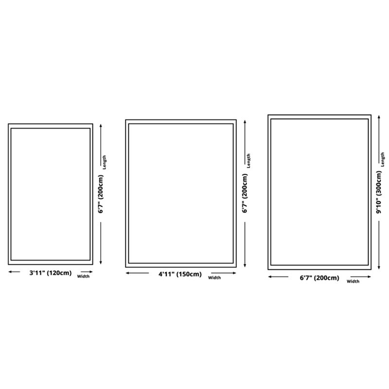 Tono bianco semplice area tappeto poliestere in poliestere astratto tappeto a blocchi di tappeto lavabile per decorazione per la casa