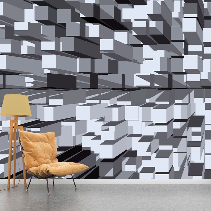 Photography Stain Resistant Wall Wallpaper Geometric Living Room Wallpaper