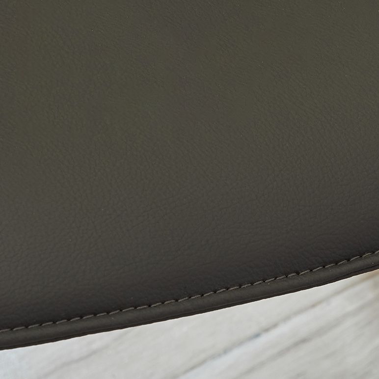 Modern Style Dining Chair Armless Chairs with Metal Legs for Home
