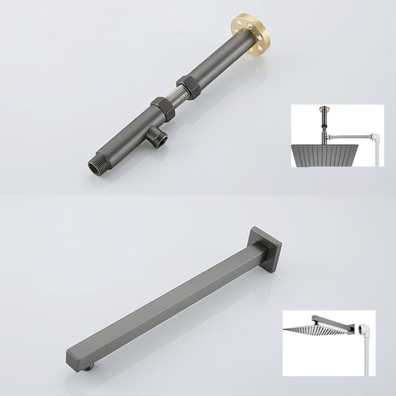 Modern Shower Trim Brass Handheld Shower Head Ceiling Mounted Shower System