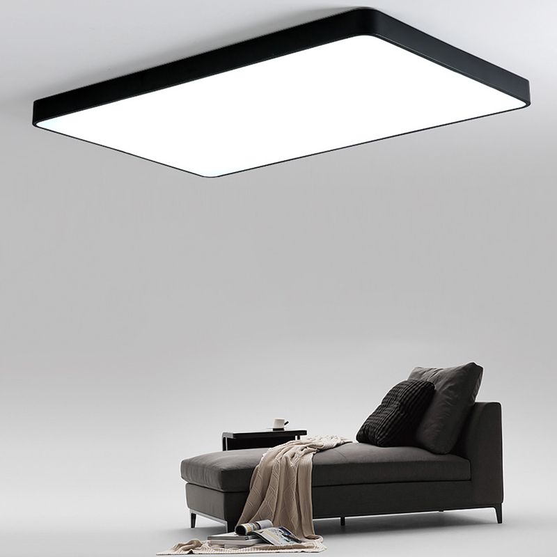 Metal Geometric Flush Mount Fixture Macron Flush Light Fixtures