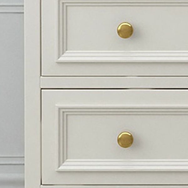 Classic Glam Storage Chest Solid Wood Dresser , 17.55-inch Width