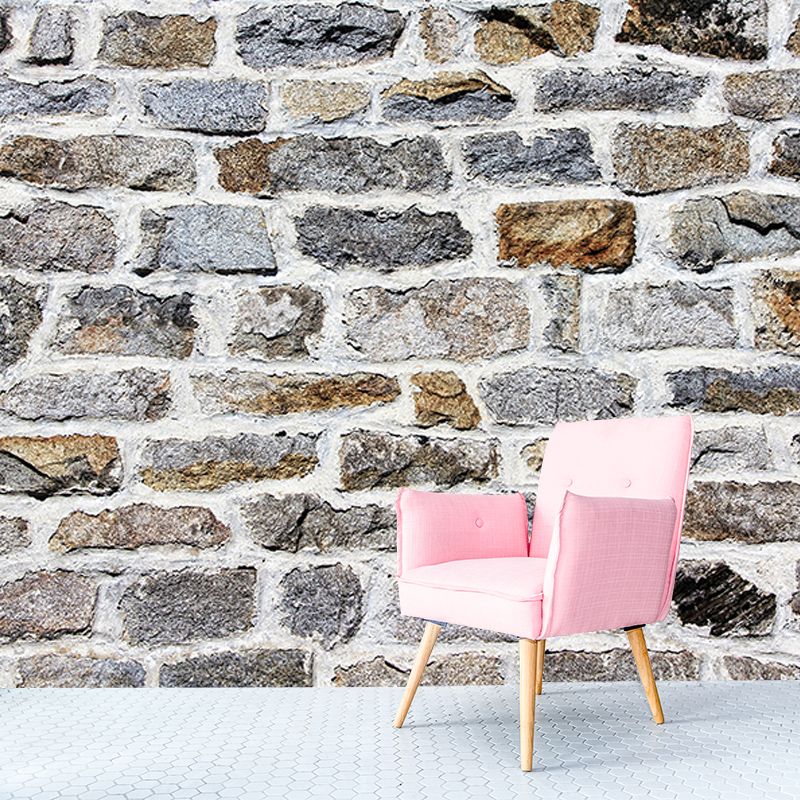 Industrial Style Brick Wall Mural Wallpaper Horizontal Photography Bathroom Wall Art