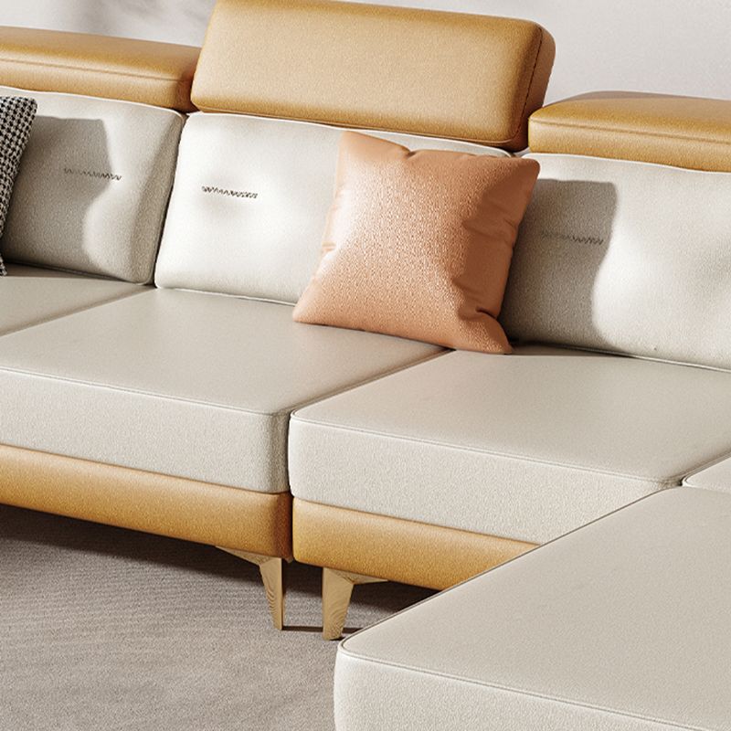 L-Shaped Reversible Sectional Sofas Water Resistant Sectionals