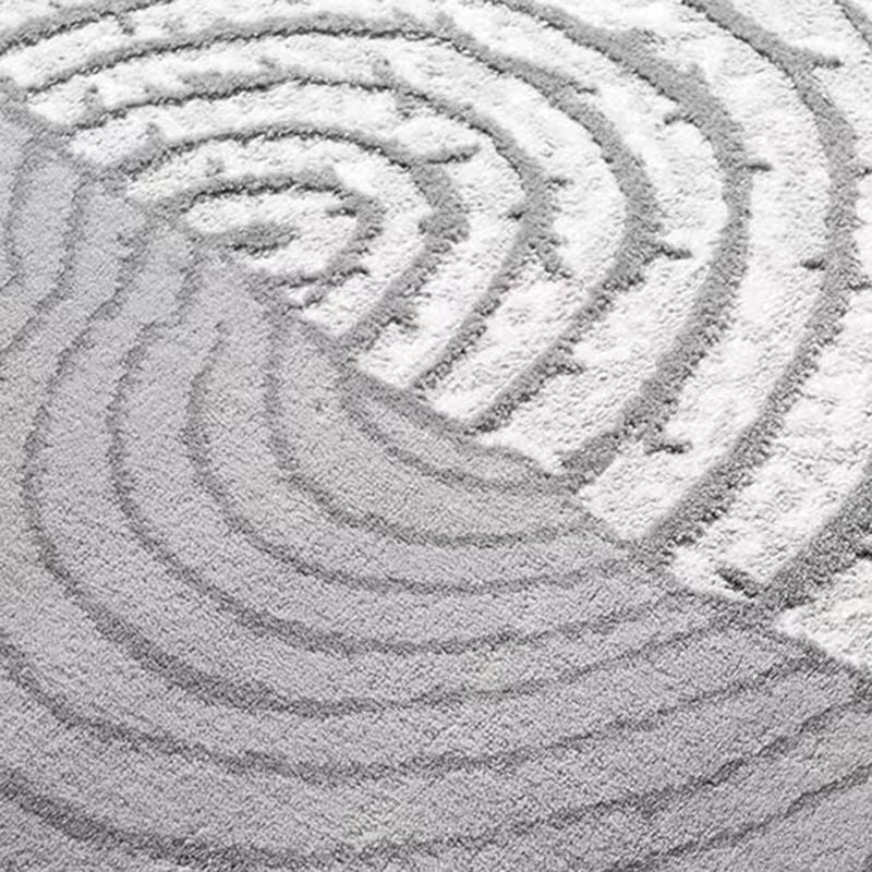 Modern Geometry Print Rug Polyester Indoor Carpet Stain Resistant Area Rug for Living Room