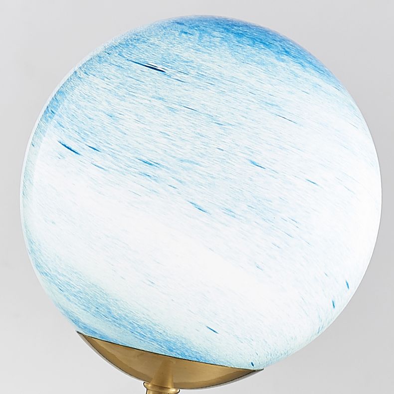 Astronaut Kids Bedroom Table Light Glass 1 Bulb Nordic Nightstand Light