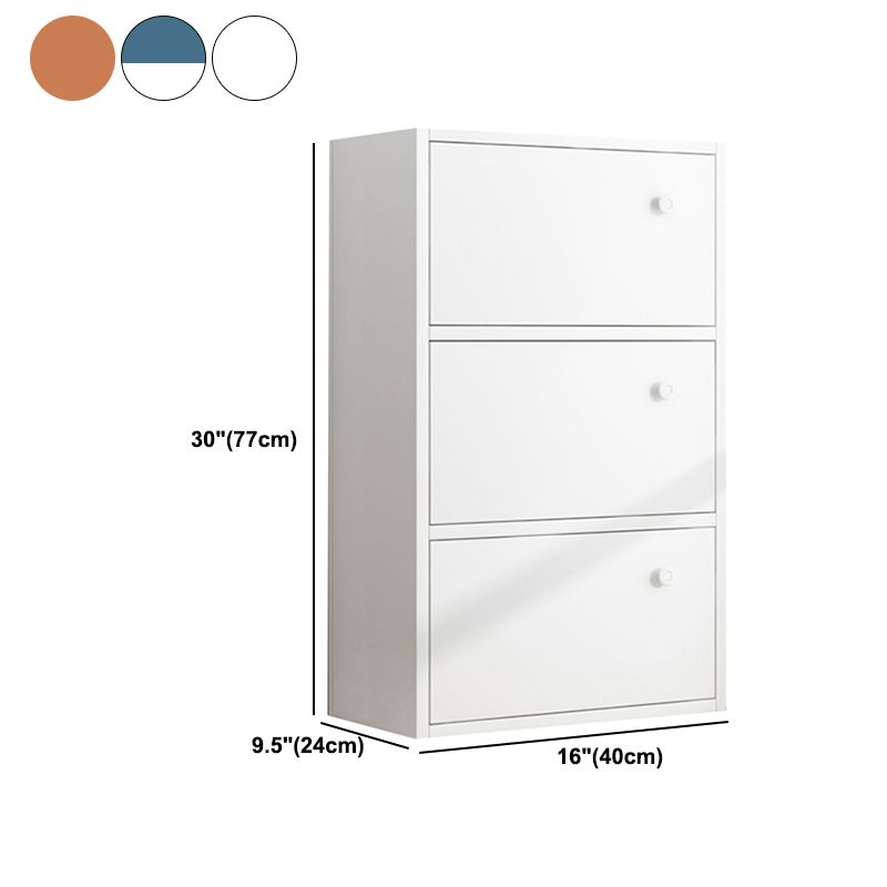 Modern & Contemporary Shelf Bookcase Closed Back Bookshelf for Office