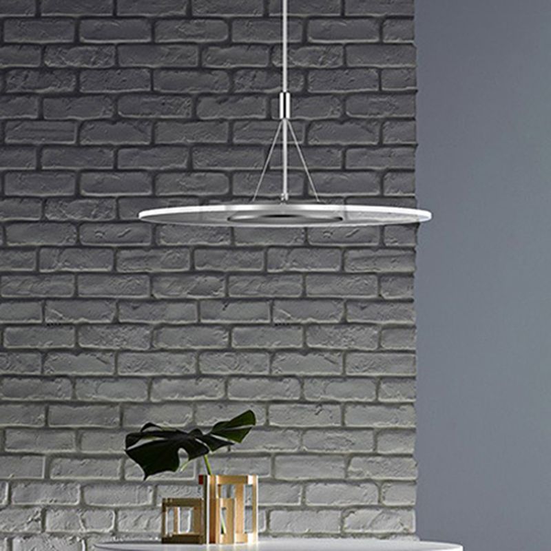 Clear Disc Drop Coste Simplicidad LED acrílico Luz de techo acrílico para comedor para comedor