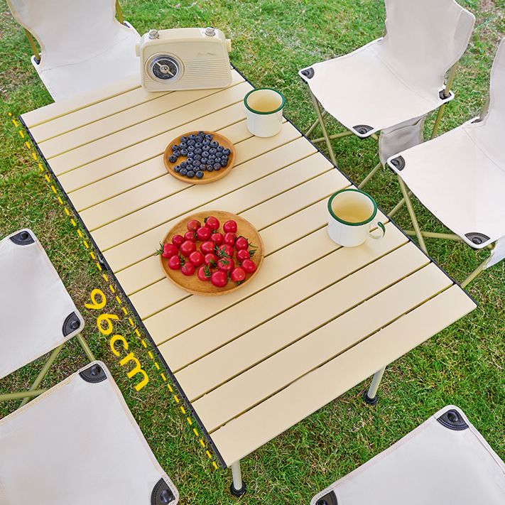 Steel Outdoor Folding Table Industrial UV Resistant Camping Table