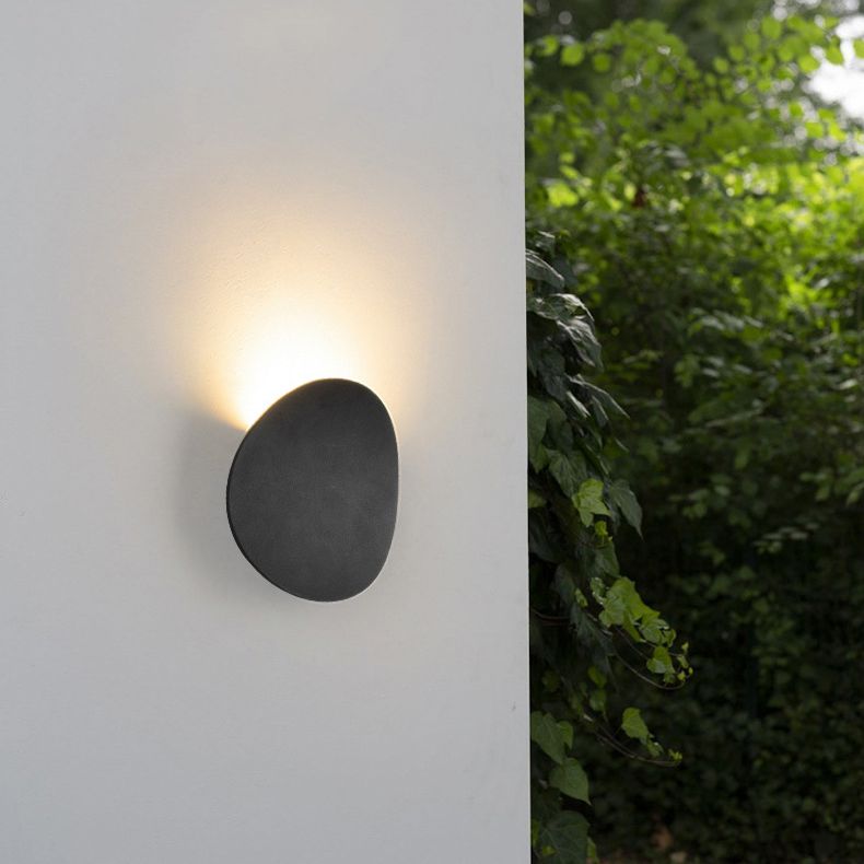 LED Aluminium Wandmontage Lampe ein Licht zeitgenössische Wandleuchten für Wohnzimmerhof