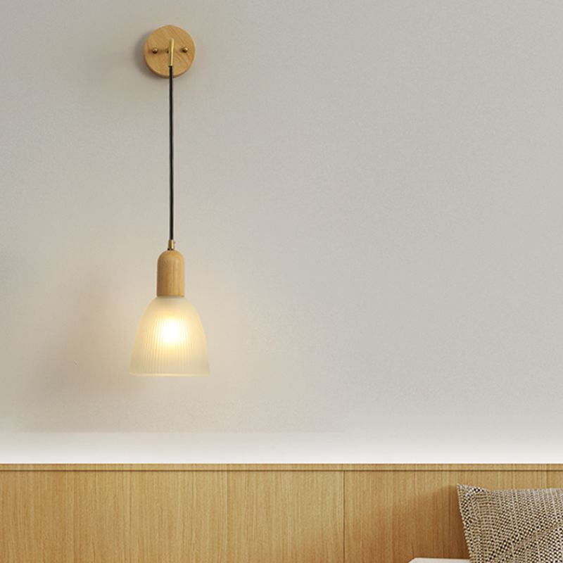 Modern Wall Light Fixture Wooden Wall Light Sconce for Bedroom