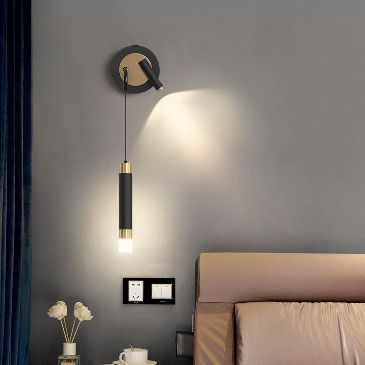 Multi Light Linear Wall Sconce Modern Style Metal Wall Lighting for Living Room