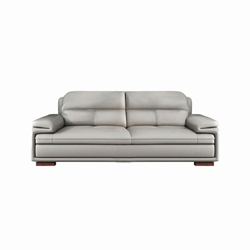 Contemporary Pillowed Back Cushions Sofa/Sectional with Pillow Top Arm