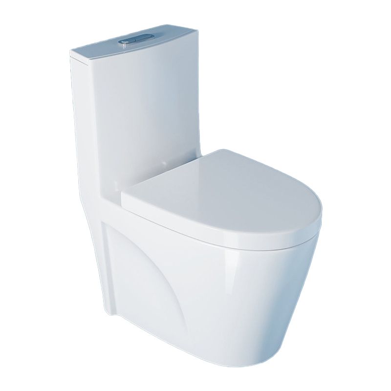 Porcelain Modern Urine Toilet Floor Mounted All-In-One Flush Toilet