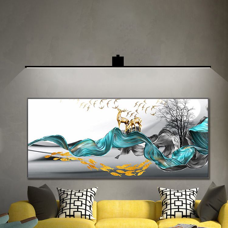 LED Metall Wandleuchte Lampe Einfache moderne linienförmige Innenwandmontageleuchte