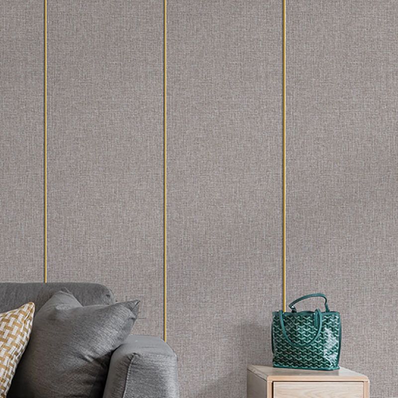 Contemporary Wall Tile Solid Color Waterproof Peel and Press Wall Access Panel