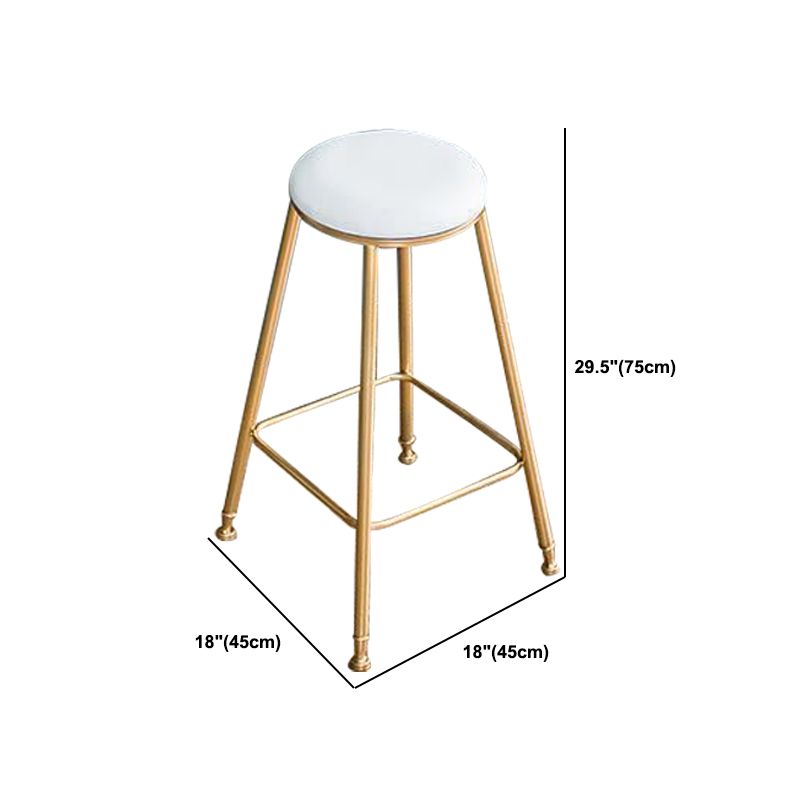 1/3/4 Pieces Glam Bar Set Home Matte Finish Iron Bar Stool and Table Set