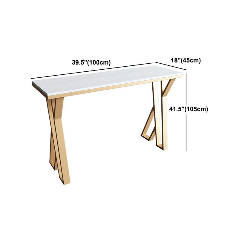 Contemporary 1/2/3/5/7 Pieces Bar Table Set Rectangle Stone Bar Table with Bar Stool