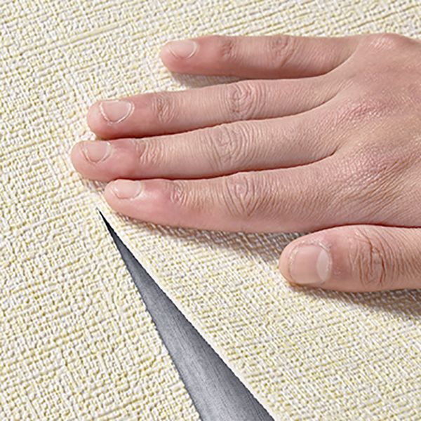 Classic Plain Paneling 3D Embossed Peel and Stick Backsplash Panels for Living Room