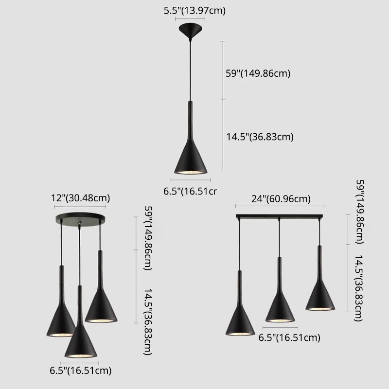 Hars taps toelopend hangende licht Noordse moderne stijl 1 lichte eettafel plafond hanglamp