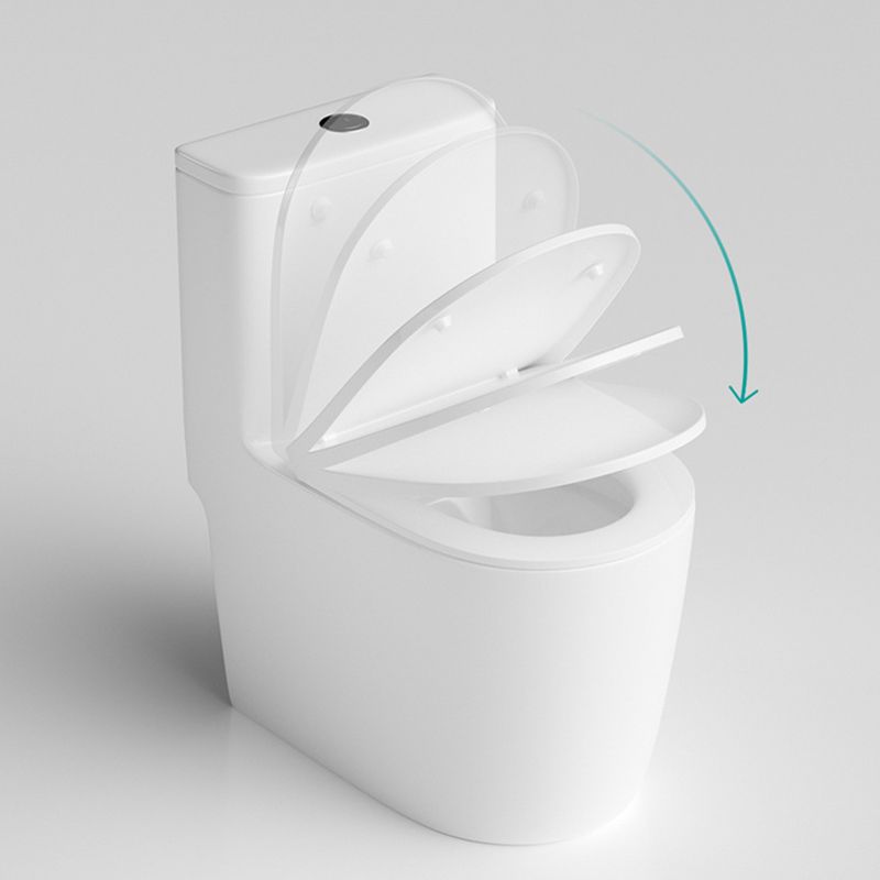 Traditional All-In-One Toilet Floor Mounted White Urine Toilet for Bathroom