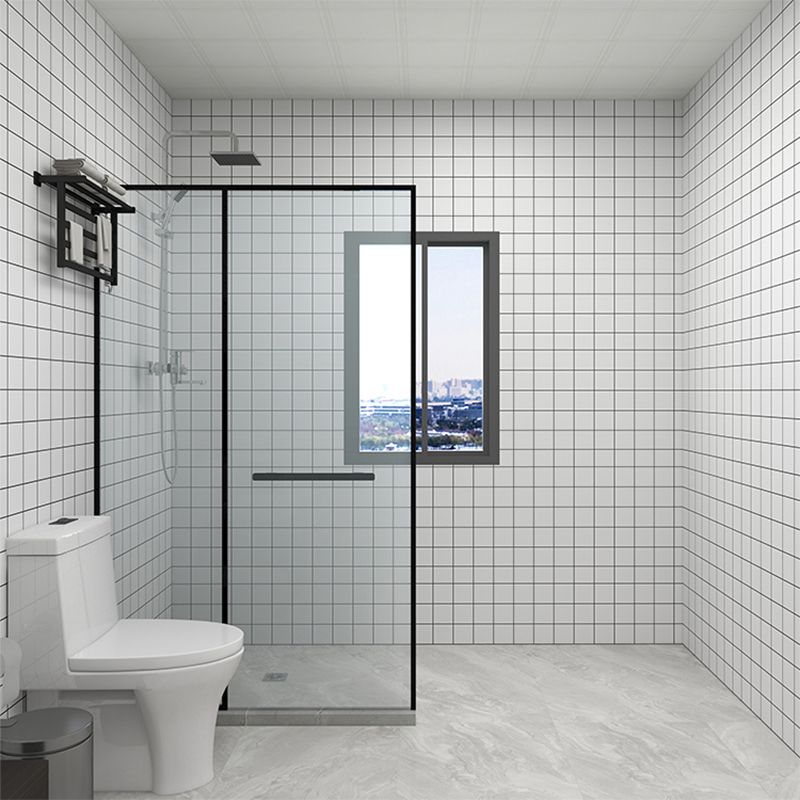 Modern Backsplash Wallpaper Peel and Stick Mosaic Tile for Bathroom