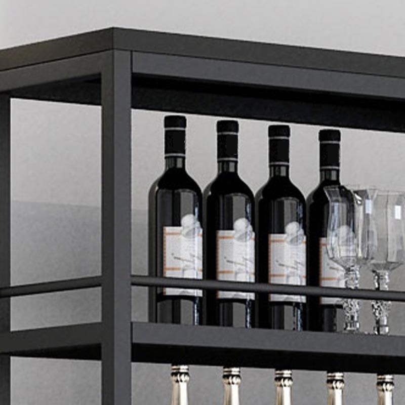 Modern Floor Wine Glass Stemware Rack Holder Metal Wine Rack