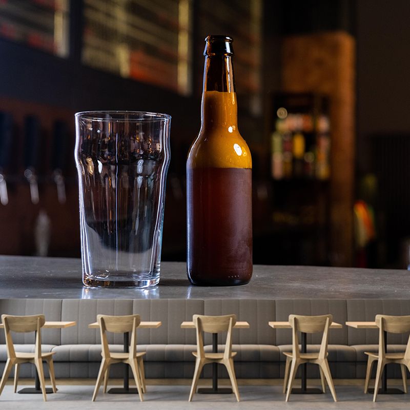 Full Size Wall Mural Moisture Resistant Contemporary Style Wall Art for Wine Shop